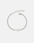 Cross Bracelet | Silver