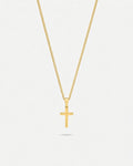Cross Necklace | Gold