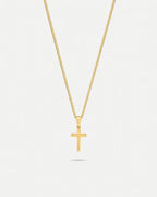 Cross Necklace | Gold