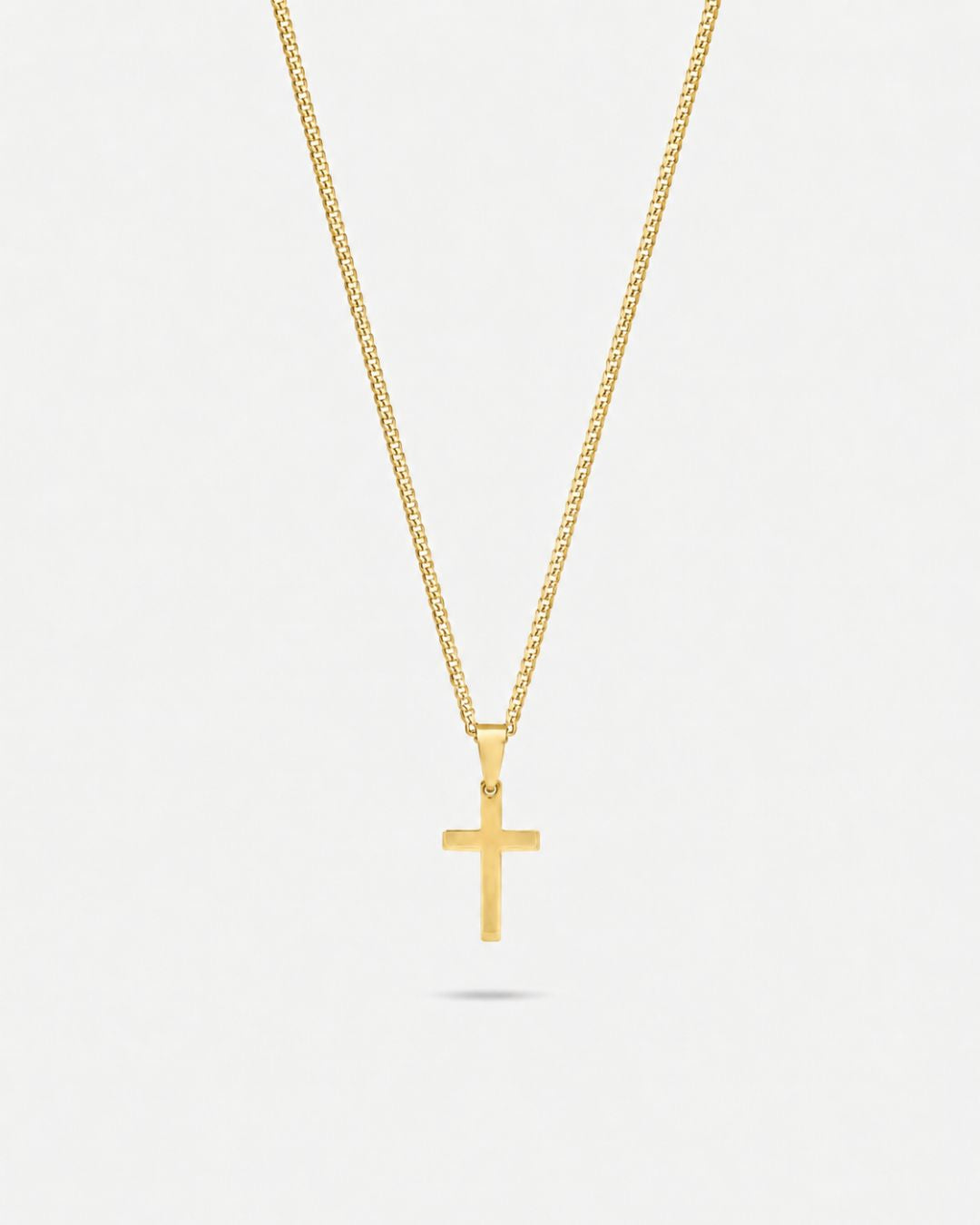 Cross Necklace | Gold