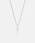 Cross Necklace | Silver