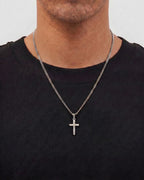 Cross Necklace | Silver
