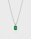 Emerald Pendant Necklace | 2 Carat