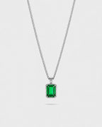 Emerald Pendant Necklace | 2 Carat