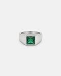 Emerald Ring | Titanium Steel