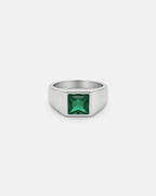 Emerald Ring | Titanium Steel