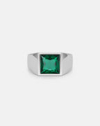 Emerald Ring | Titanium Steel