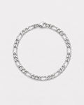 Figaro Bracelet 6mm | Silver