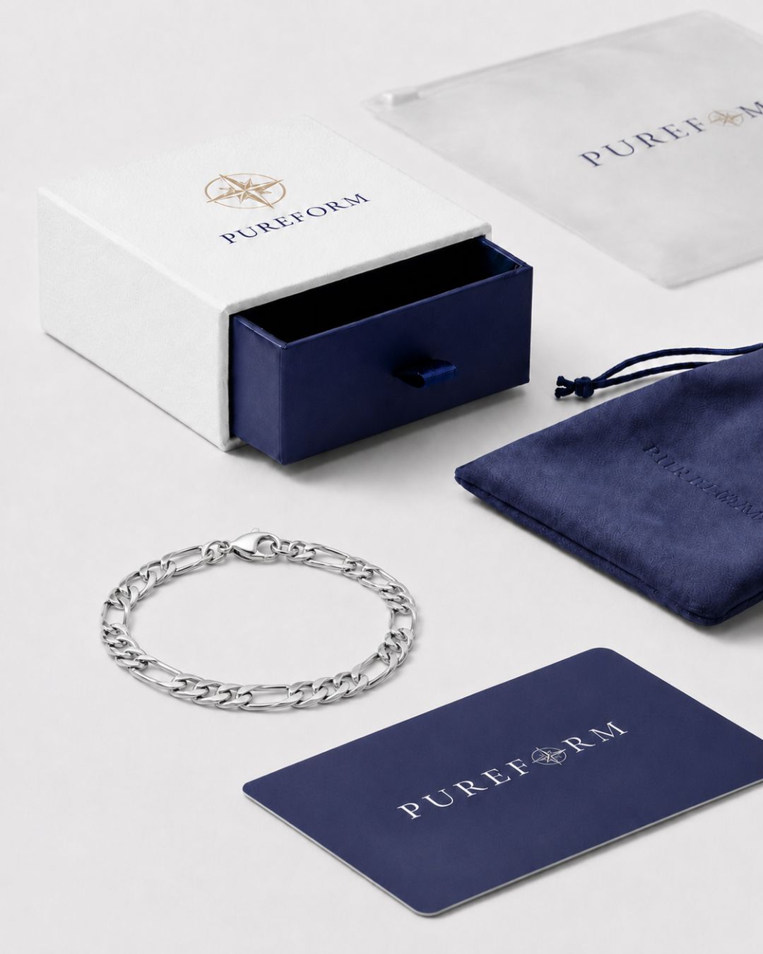 Figaro Bracelet 6mm | Silver