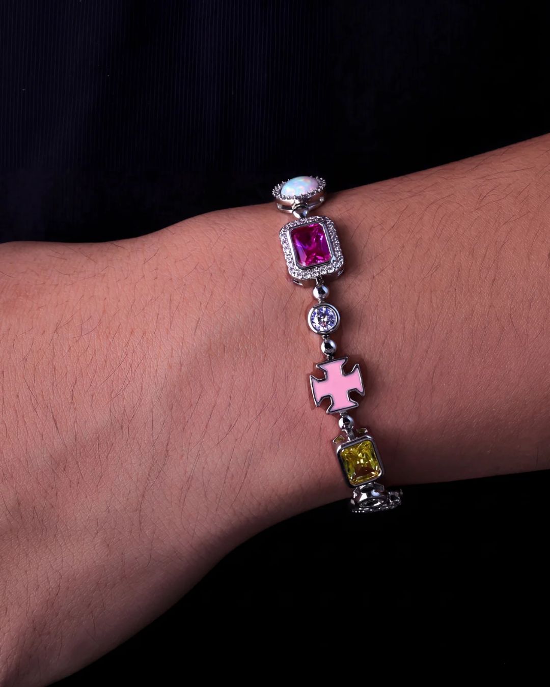 Edelsteinarmband I Silber