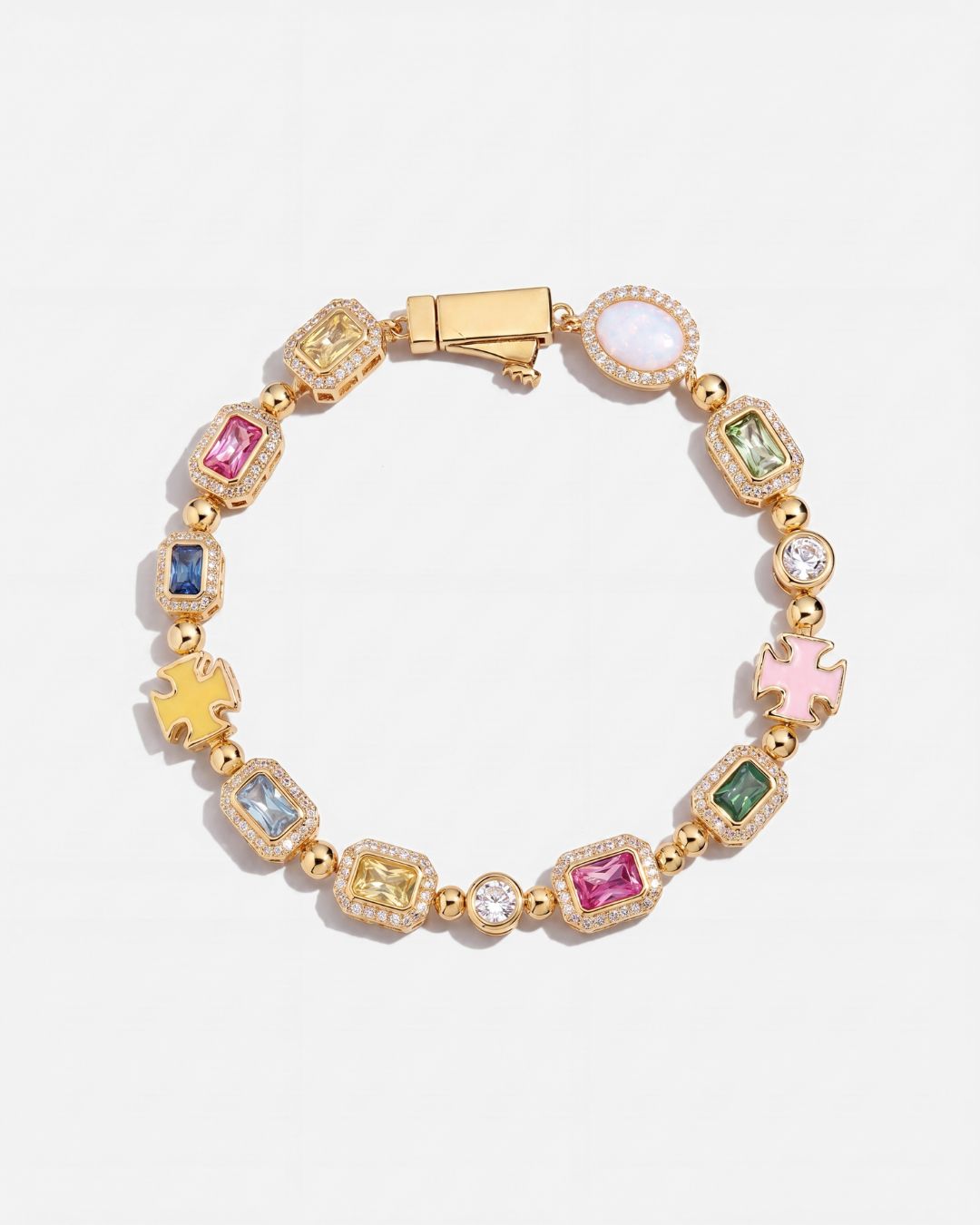 Edelsteinarmband I Gold