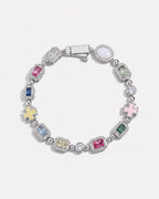Edelsteinarmband I Silber