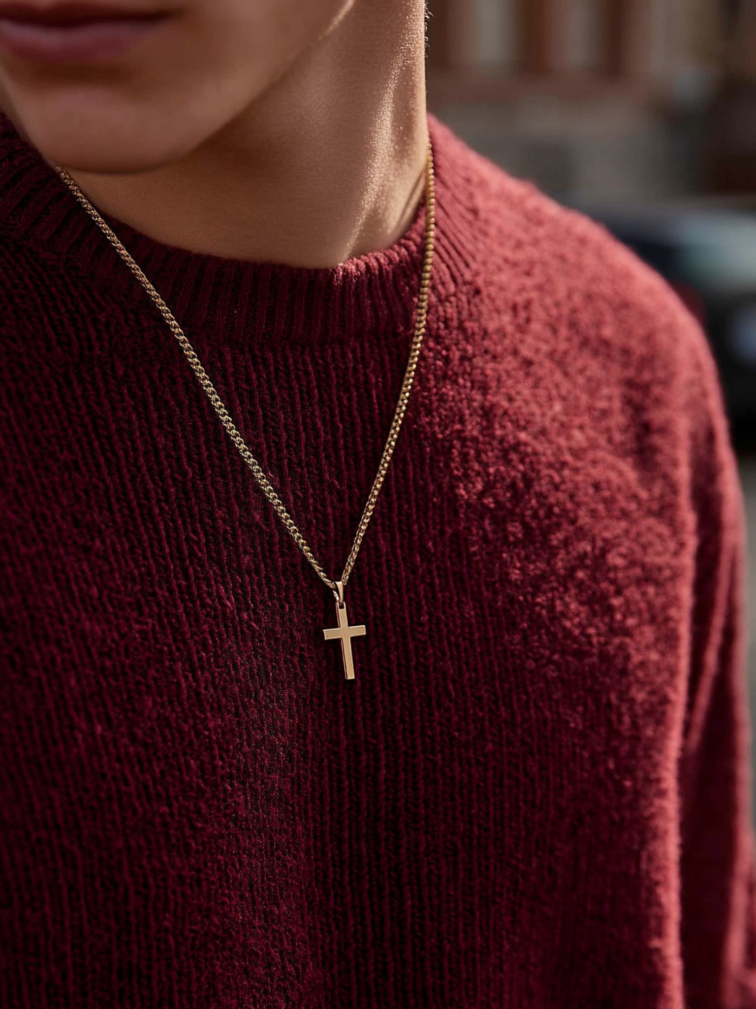 Necklace Premium 14k Gold Stainless Steel