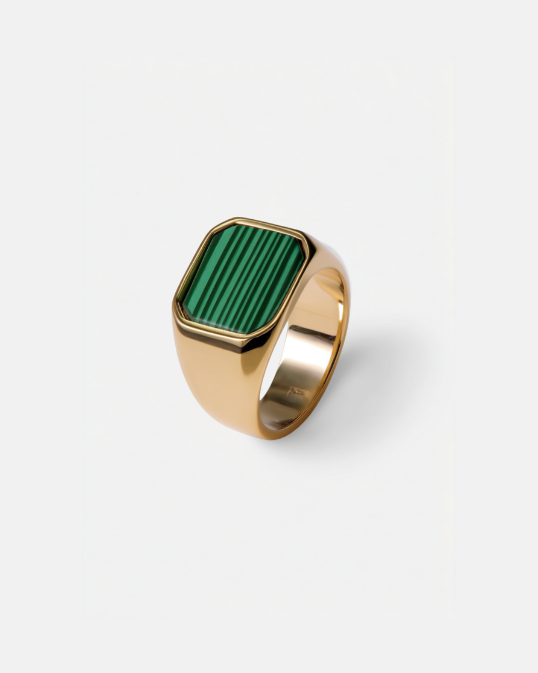 Malachio Ring, vergoldet