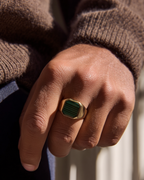 Malachio Ring, vergoldet