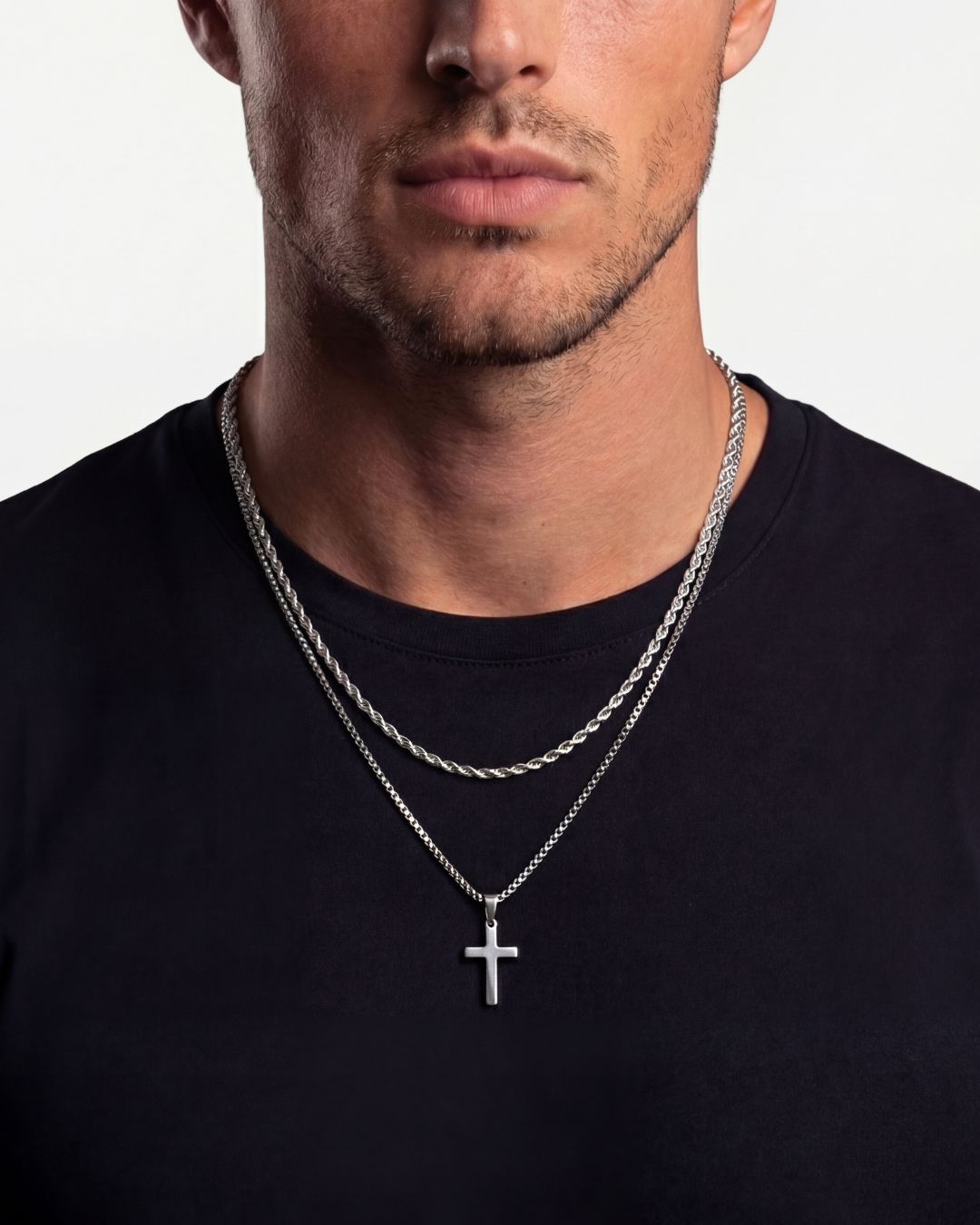 Minimal Cross x Tresse Acier Bundle I Silver