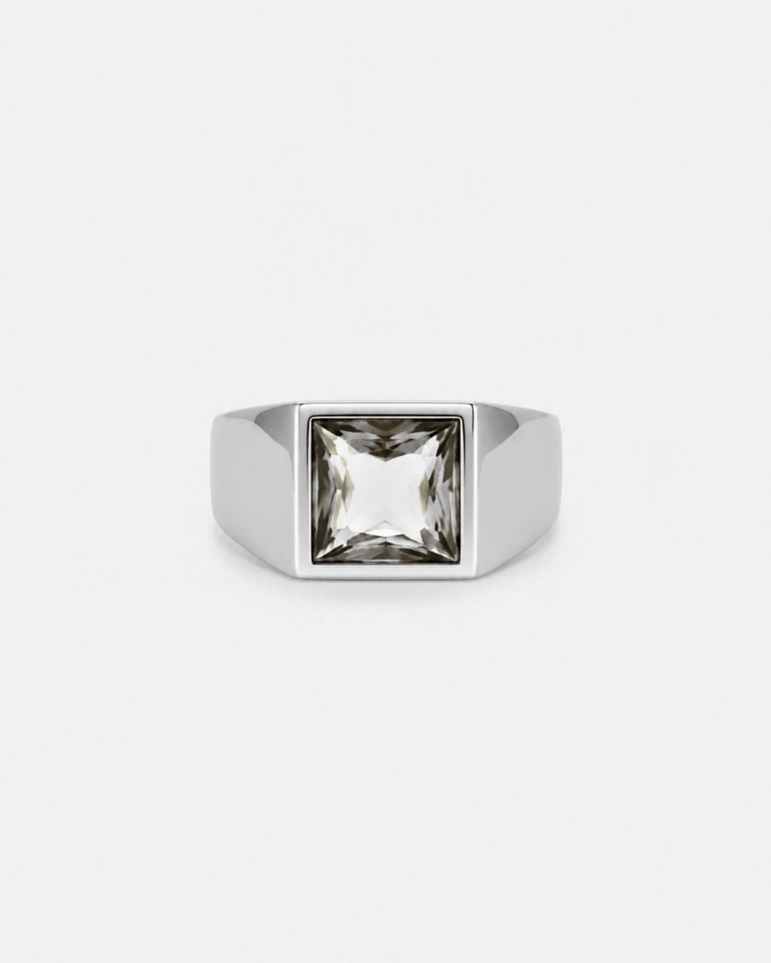 Moissanite Ring | Titanium Steel