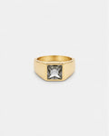 Moissanite Ring | Gold