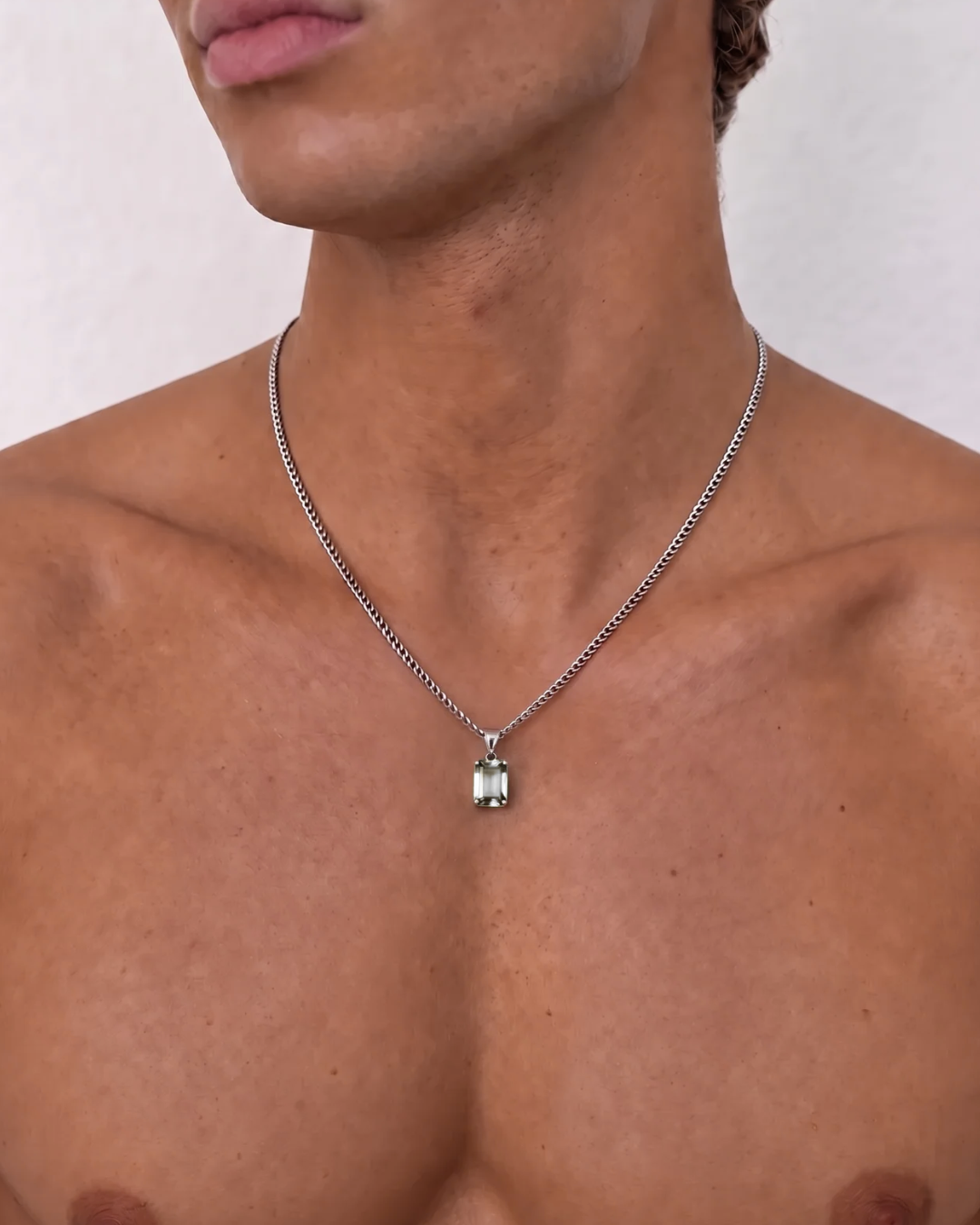 Moissanite Pendant Necklace | 2 Carat