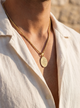 Saint Christopher Pendant Necklace I Gold