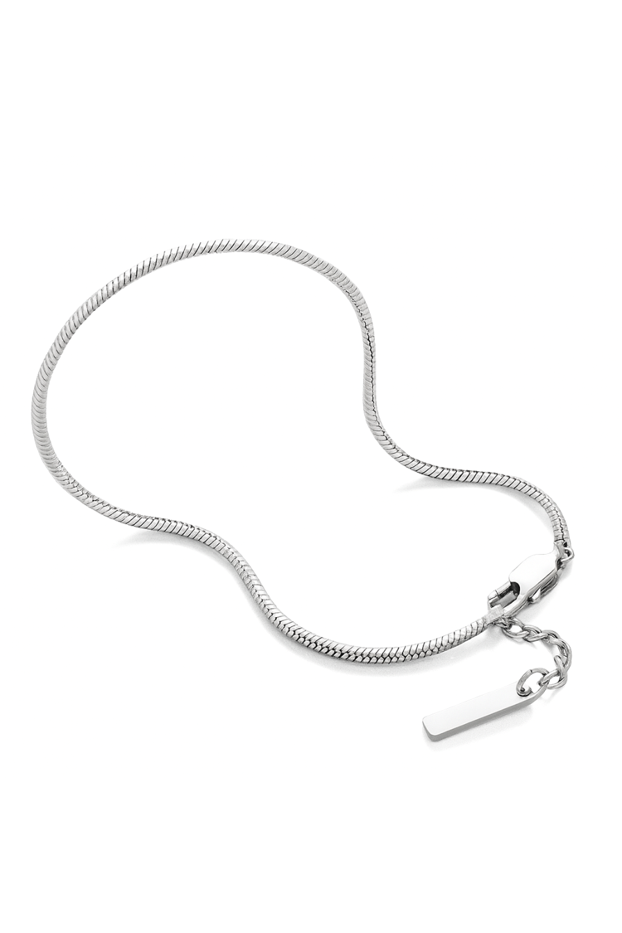 Serpenté Fine Bracelet Premium Silver plated Stainless Steel