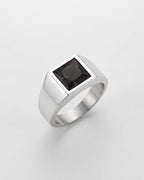 Onyx Ring | Titanium Steel