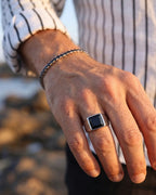Onyx Ring | Titanium Steel