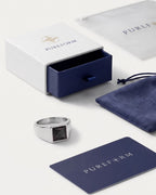 Onyx Ring | Titanium Steel