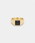 Onyx Ring | Gold