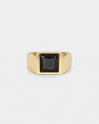Onyx Ring | Gold