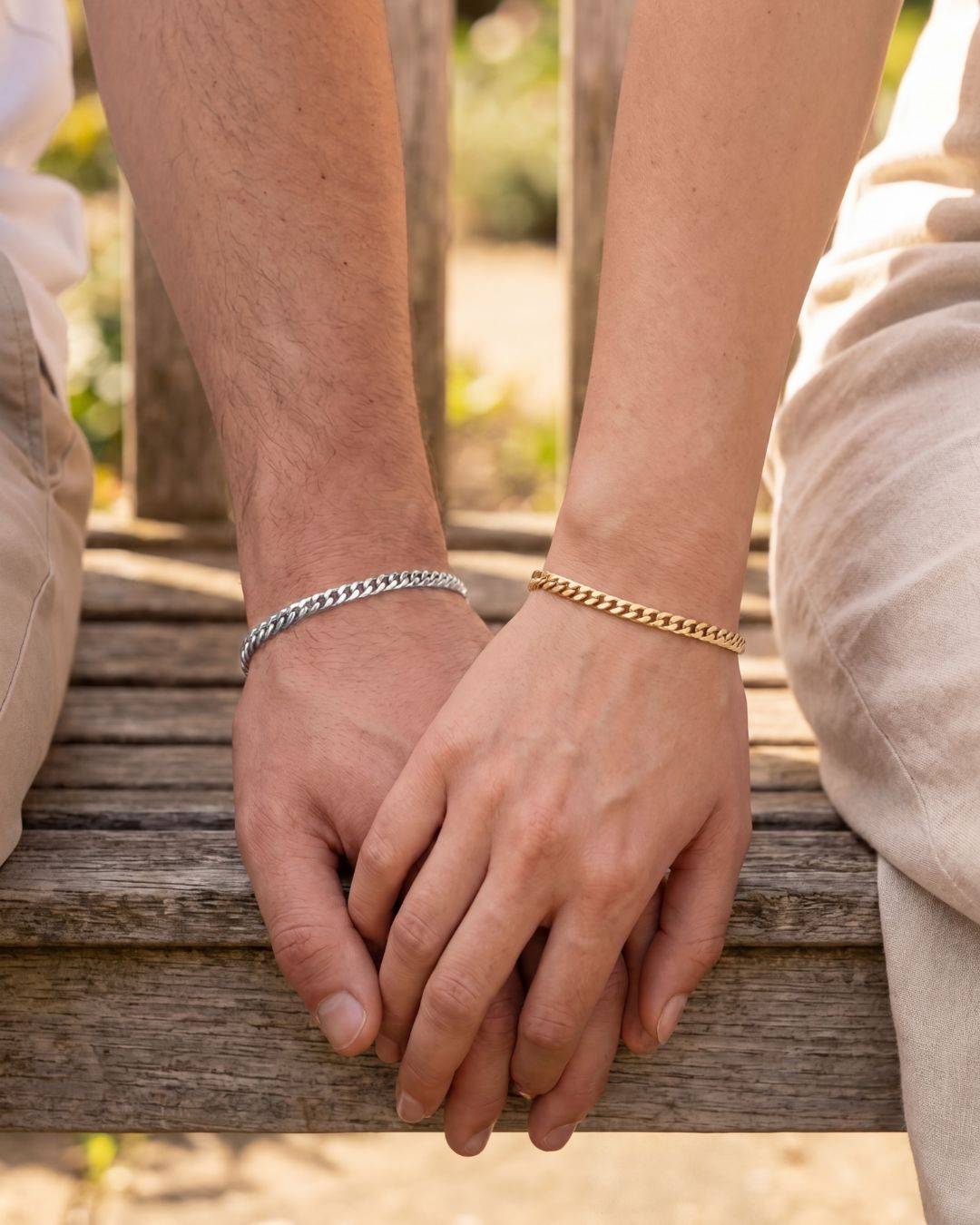 Charm-Armband Weiß
