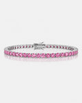 Rosé Éclat Bracelet | Pink Moissanite