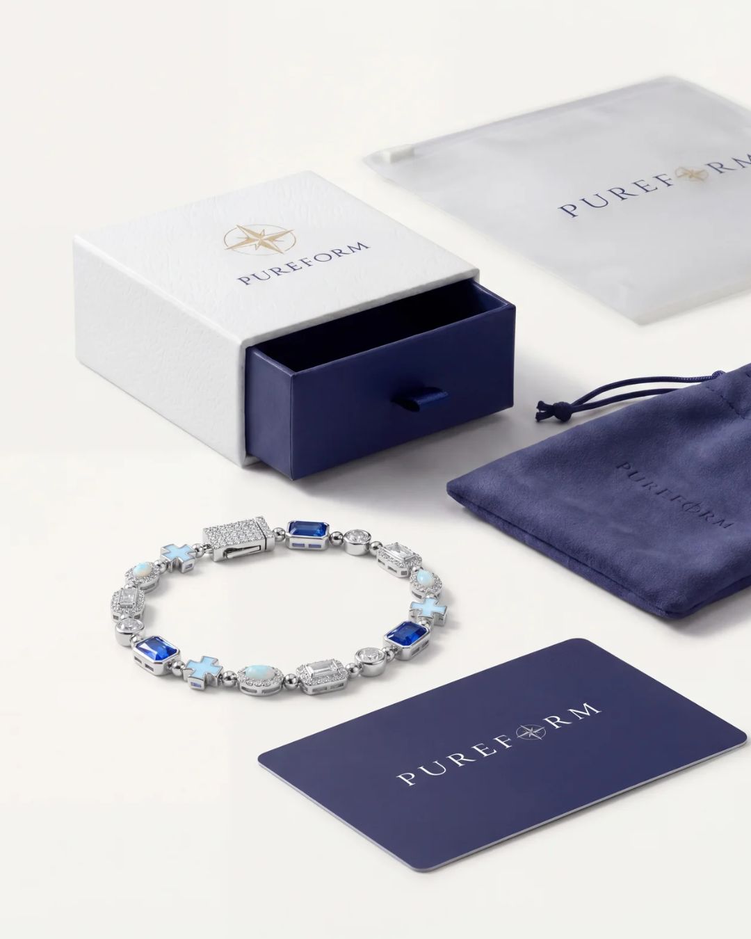 Charm-Armband Weiß