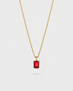 Ruby Pendant Necklace | 1 Carat 18K Gold