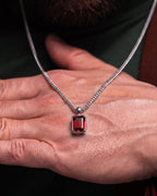 Ruby Pendant Necklace | 2 Carat