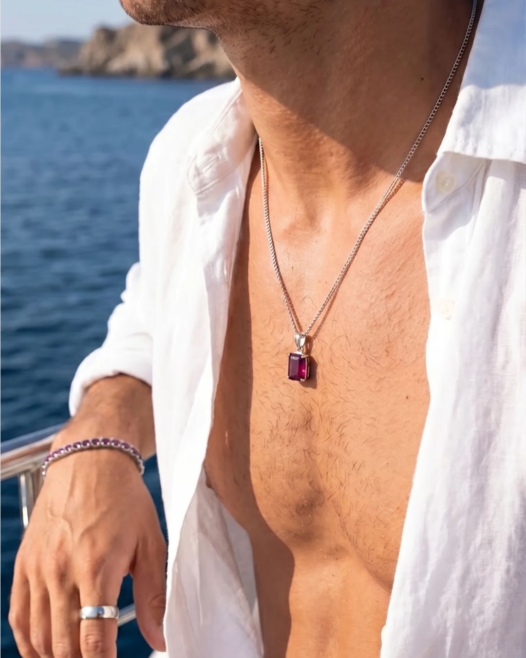 Ruby Pendant Necklace | 2 Carat