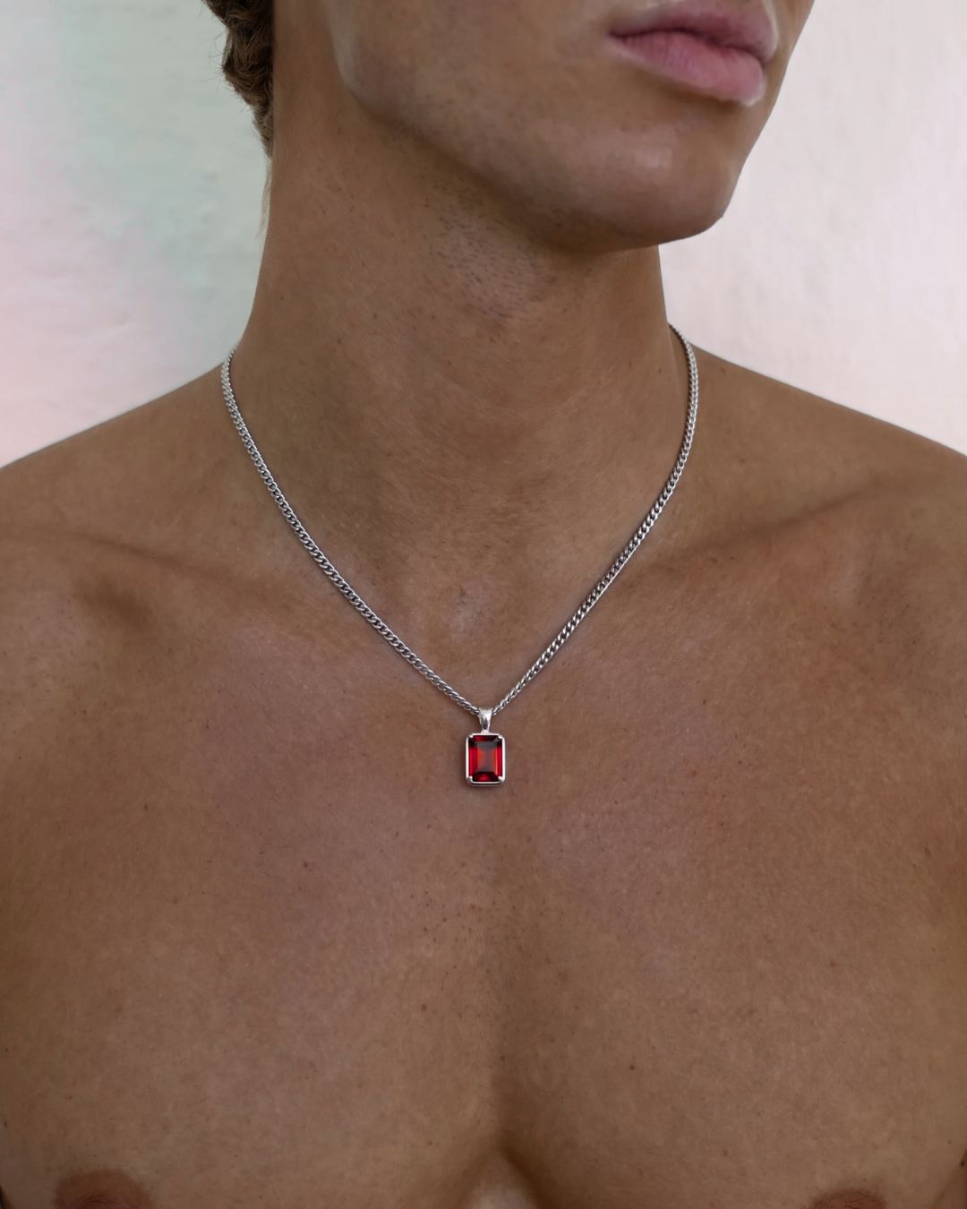 Ruby Pendant Necklace | 2 Carat