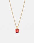 Ruby Pendant Necklace | 1 Carat 18K Gold
