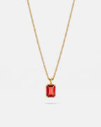 Ruby Pendant Necklace | 1 Carat 18K Gold
