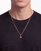 Ruby Pendant Necklace | 1 Carat 18K Gold