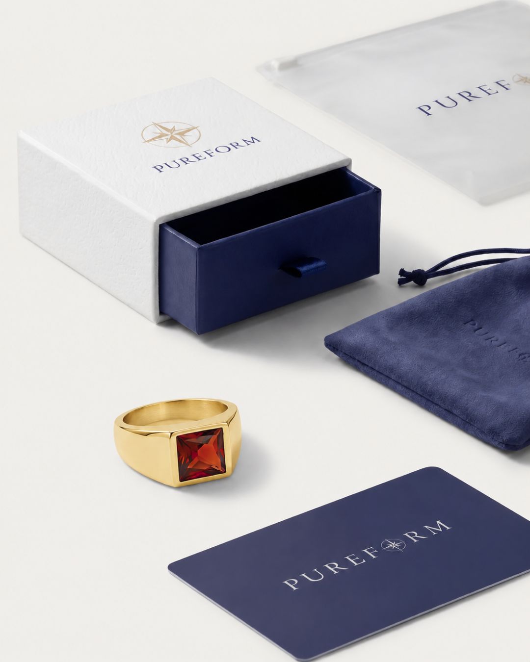 Ruby Ring | Gold