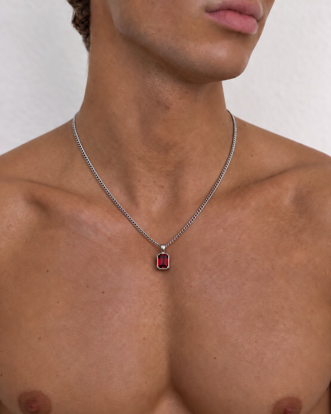Ruby Pendant Necklace | 2 Carat