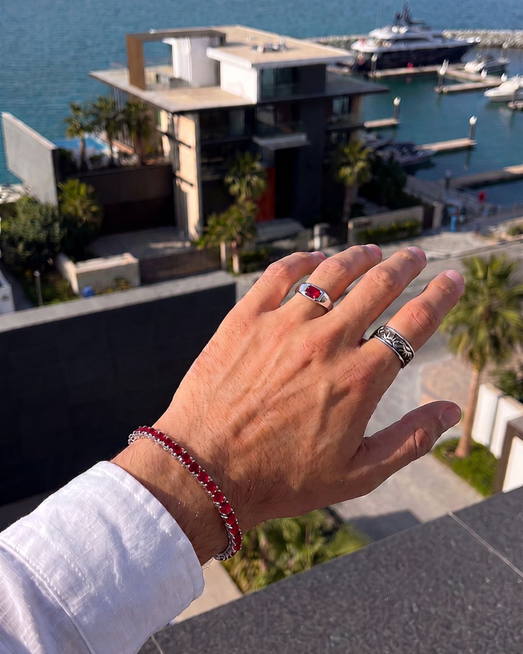 Ruby Ring | 1 Carat 925 Silver