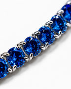 Saphir Éclat Bracelet | Royal Blue Moissanite