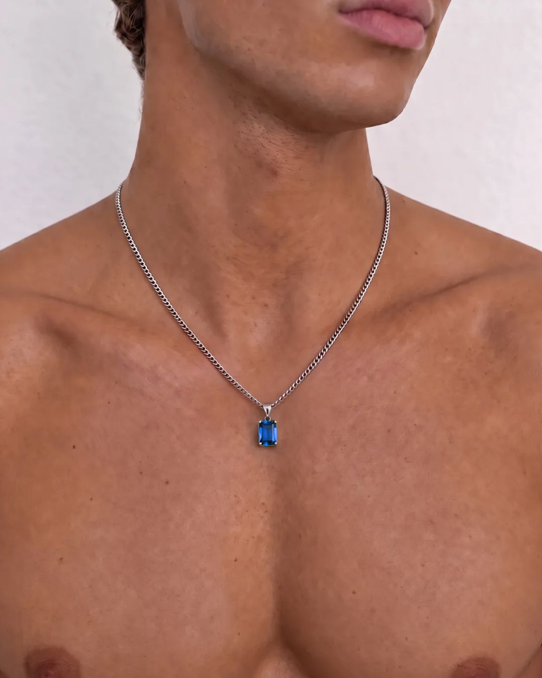 Sapphire Pendant Necklace | 2 Carat