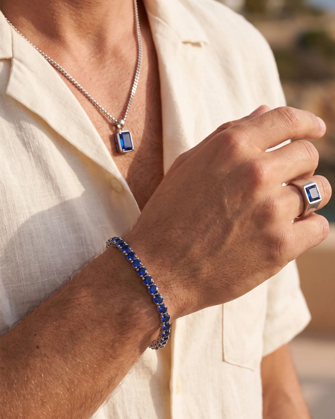 Sapphire Pendant Necklace | 2 Carat
