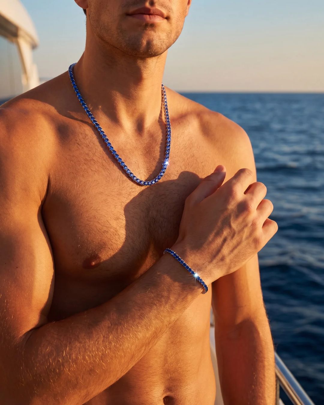 Tennis Set I Ocean Blue