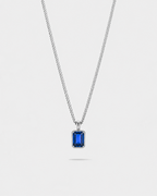 Sapphire Pendant Necklace | 1 Carat