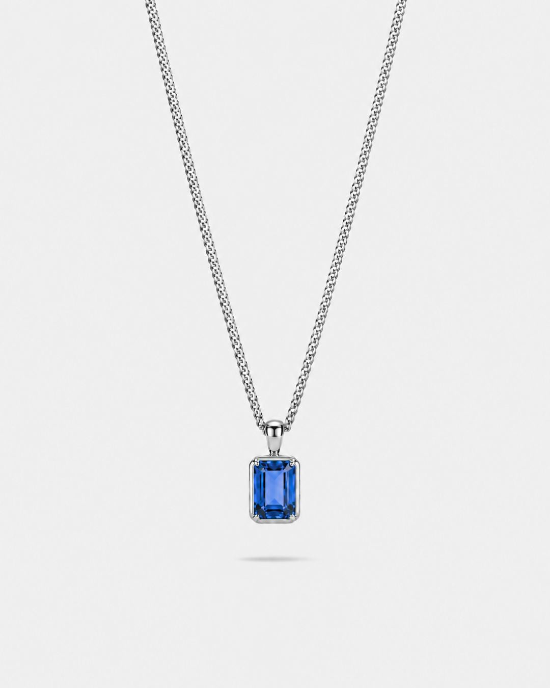 Sapphire Pendant Necklace | 2 Carat
