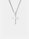 Necklace Platinum Ion-Plated Stainless Steel